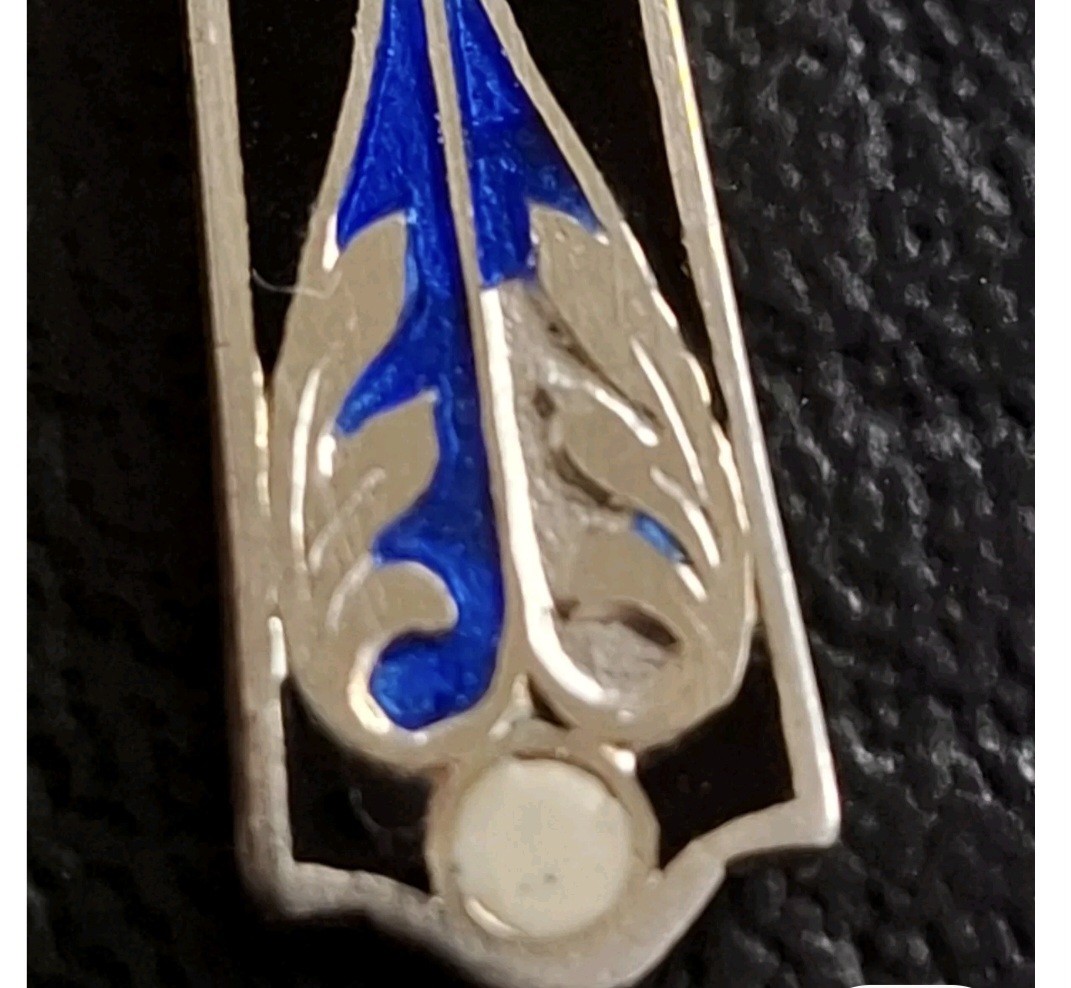 Silver enamel Teaspoons