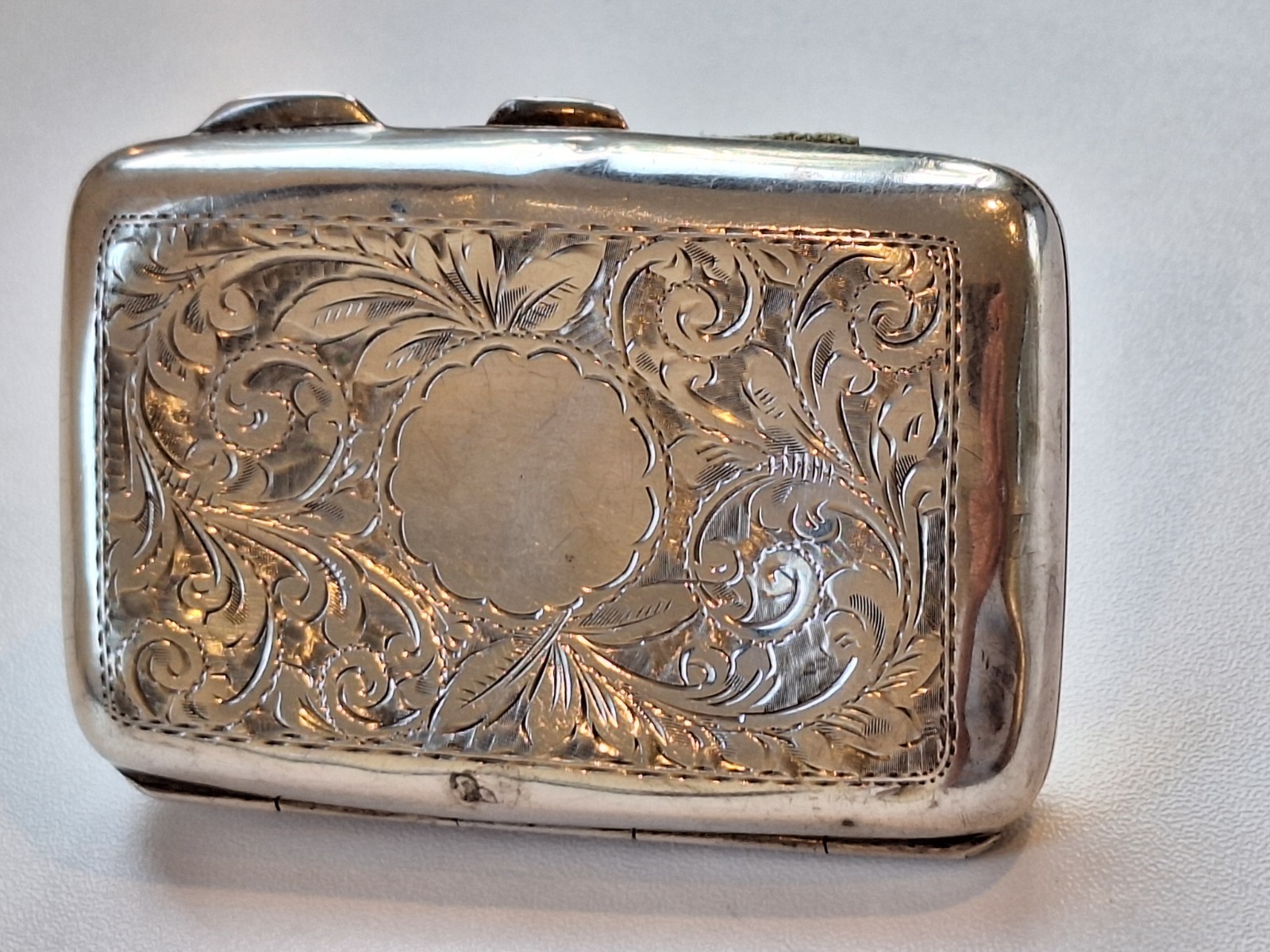 Vintage Cigarette Case 1917.Smith & Bartlam Stg Silver Birmingham…