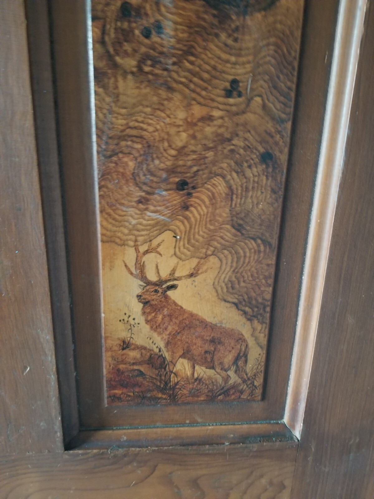Antique solid wood doors from 1888. 84 5/8″ tall, 33″ wide 1 3/4″ thick