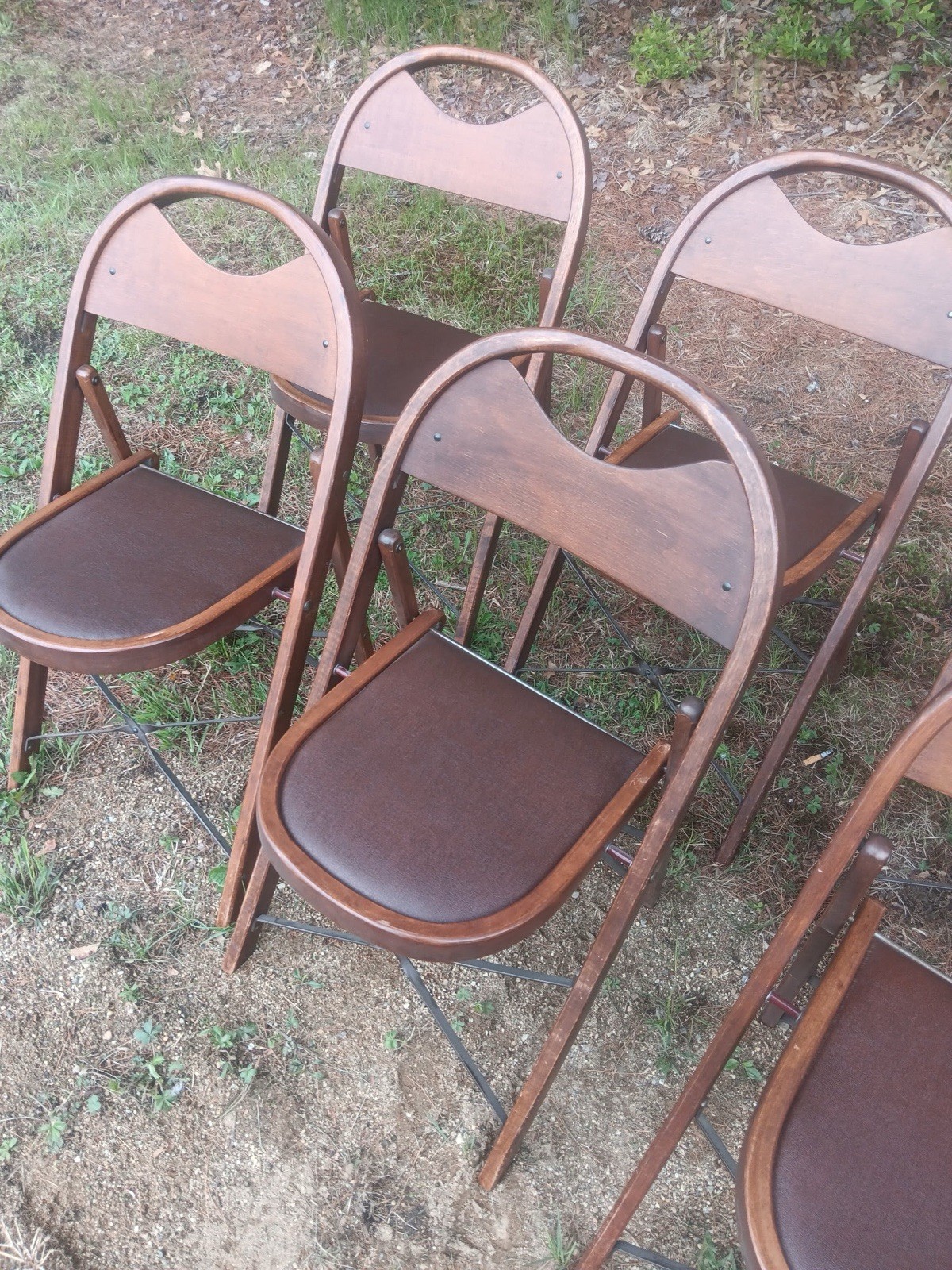 8 Bentwood CIRCA 1939 MCM NORTH CAROLINA Chairs IN MINT CONDITION