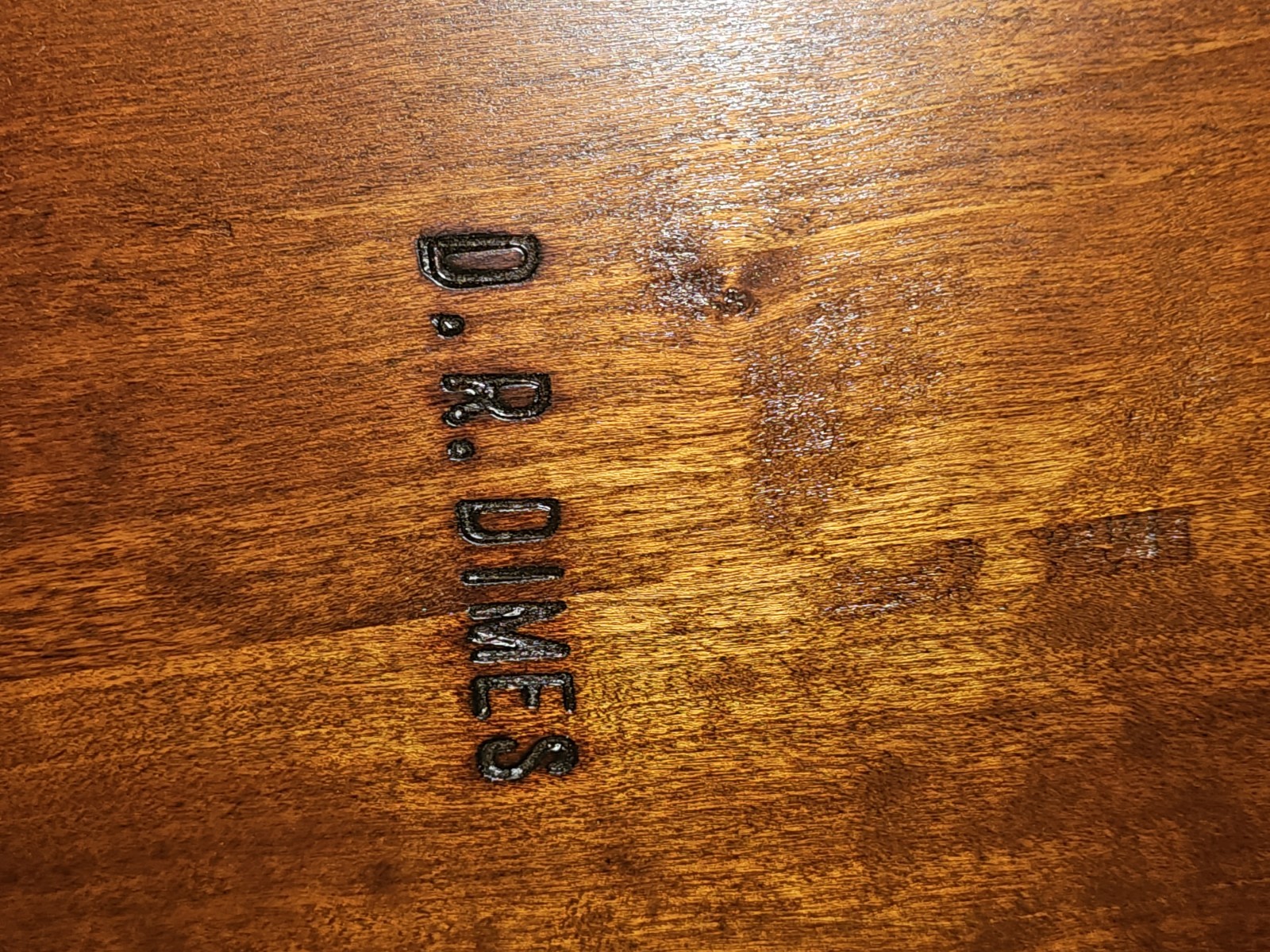 DR DIMES Cherry Large Farmhouse Dining Room Table Benchmade