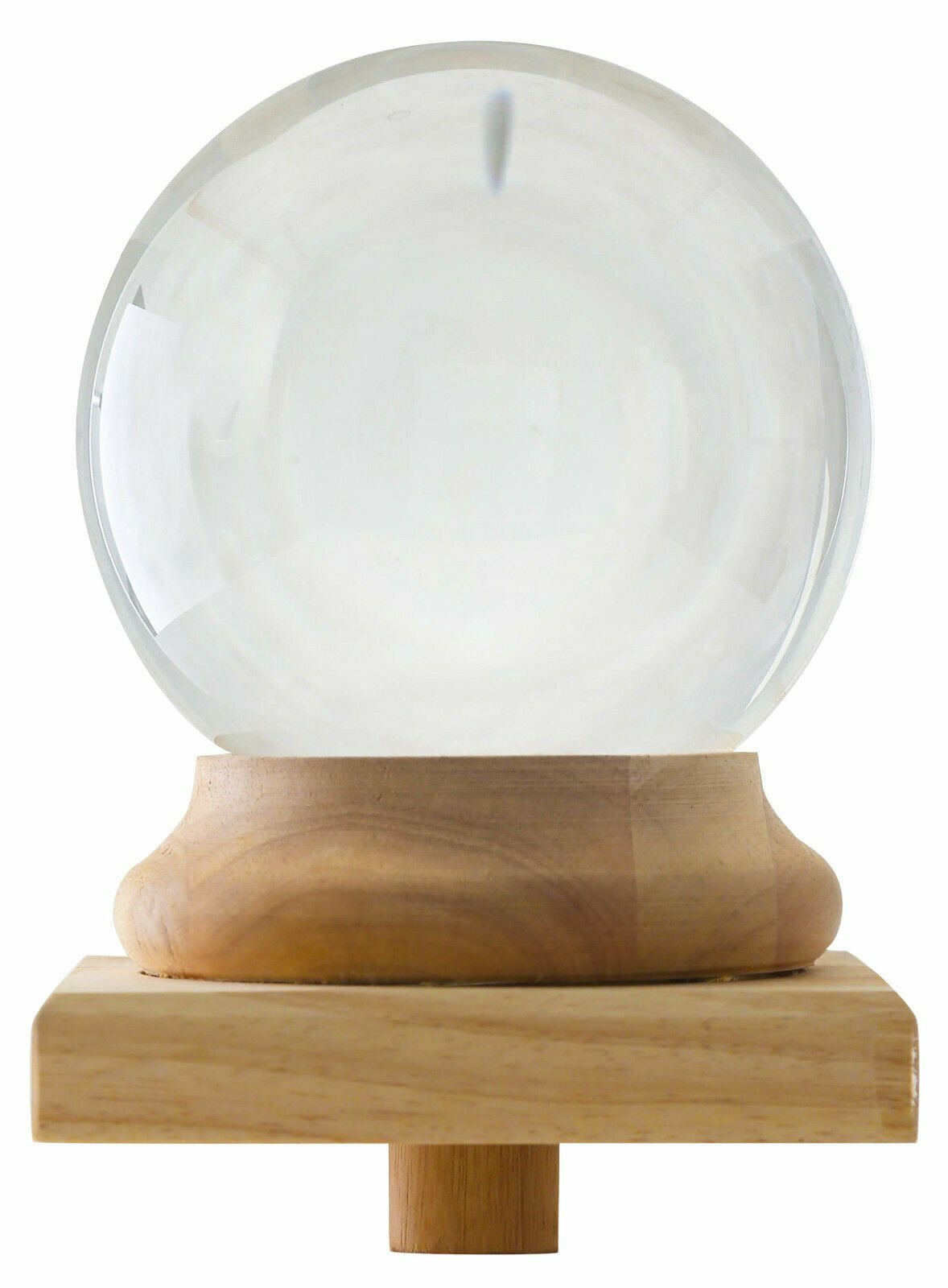Amlong Crystal Newel Post Cap Final – 6″ (150mm) Crystal Ball – USA Seller!!