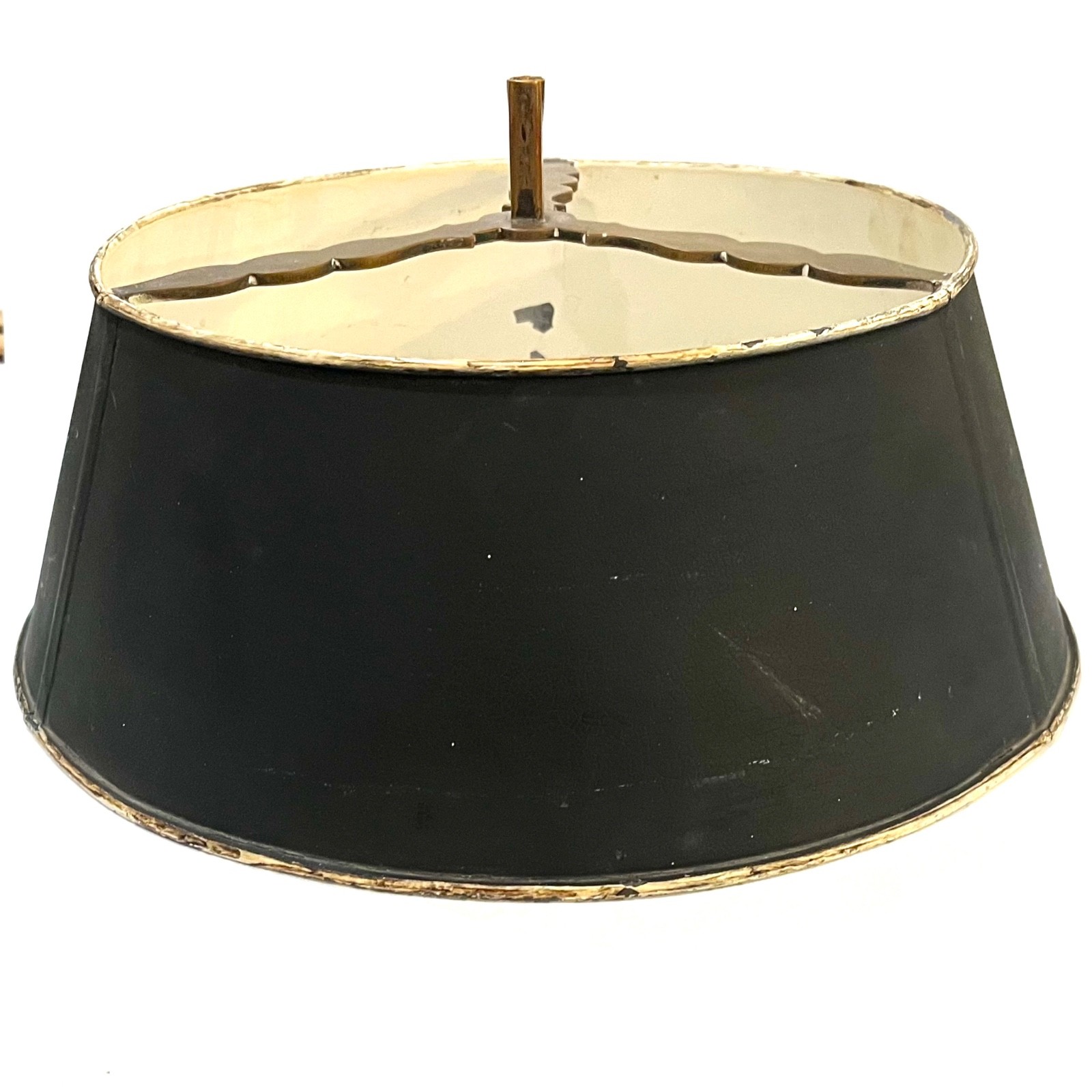 Antique Tole Metal Bouillotte SHADE ONLY
