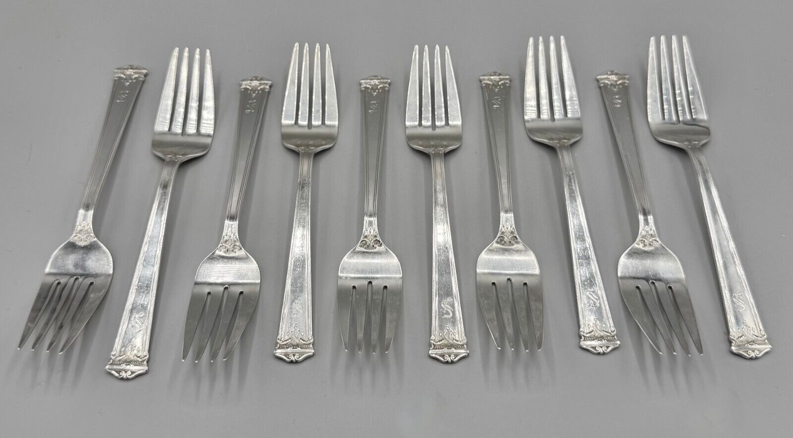 J. S. CO. STERLING SILVER FORKS | 300 GRAMS