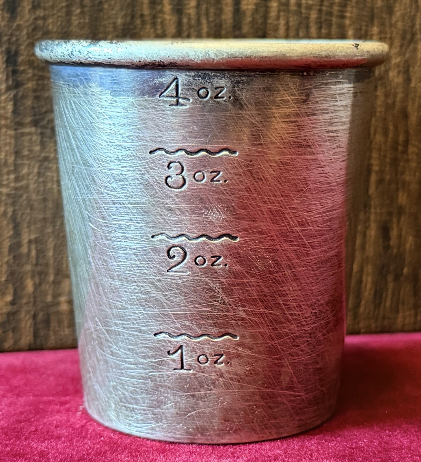 Newport by Gorham 1654 Sterling Silver 4 oz Liquor Measure Bar Jigger 42.62g