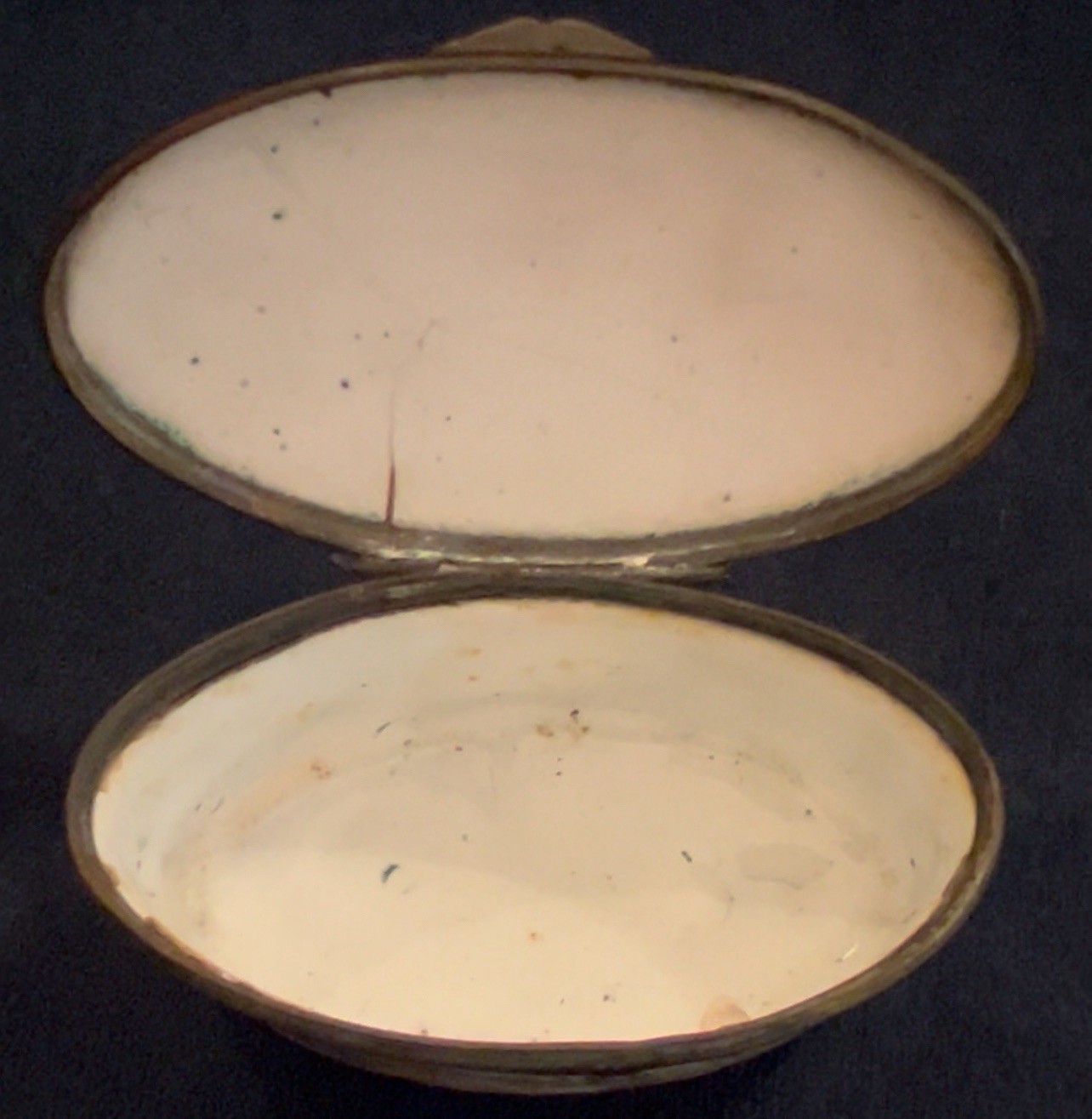 Antique Battersea/Bilston Box Depicting a Hunting Scene c.1770