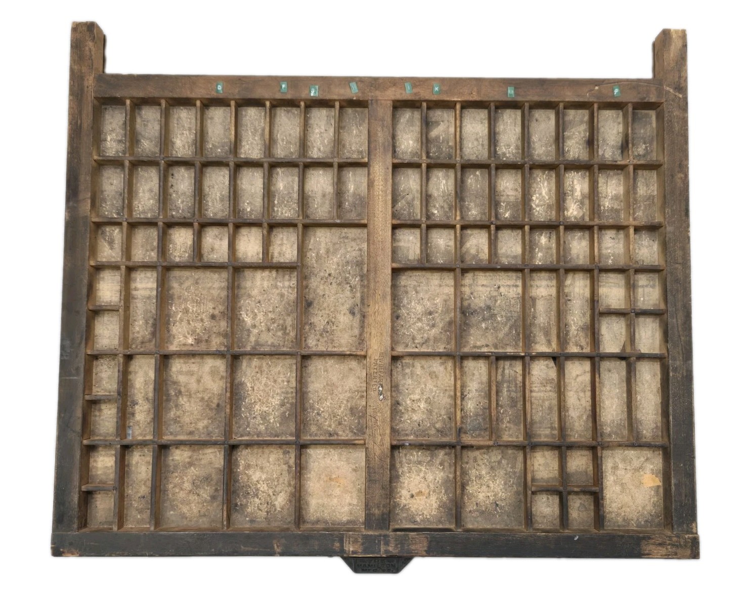 Hamilton Printers Tray Letterpress Drawer Type Case Antique Collectable Holder25