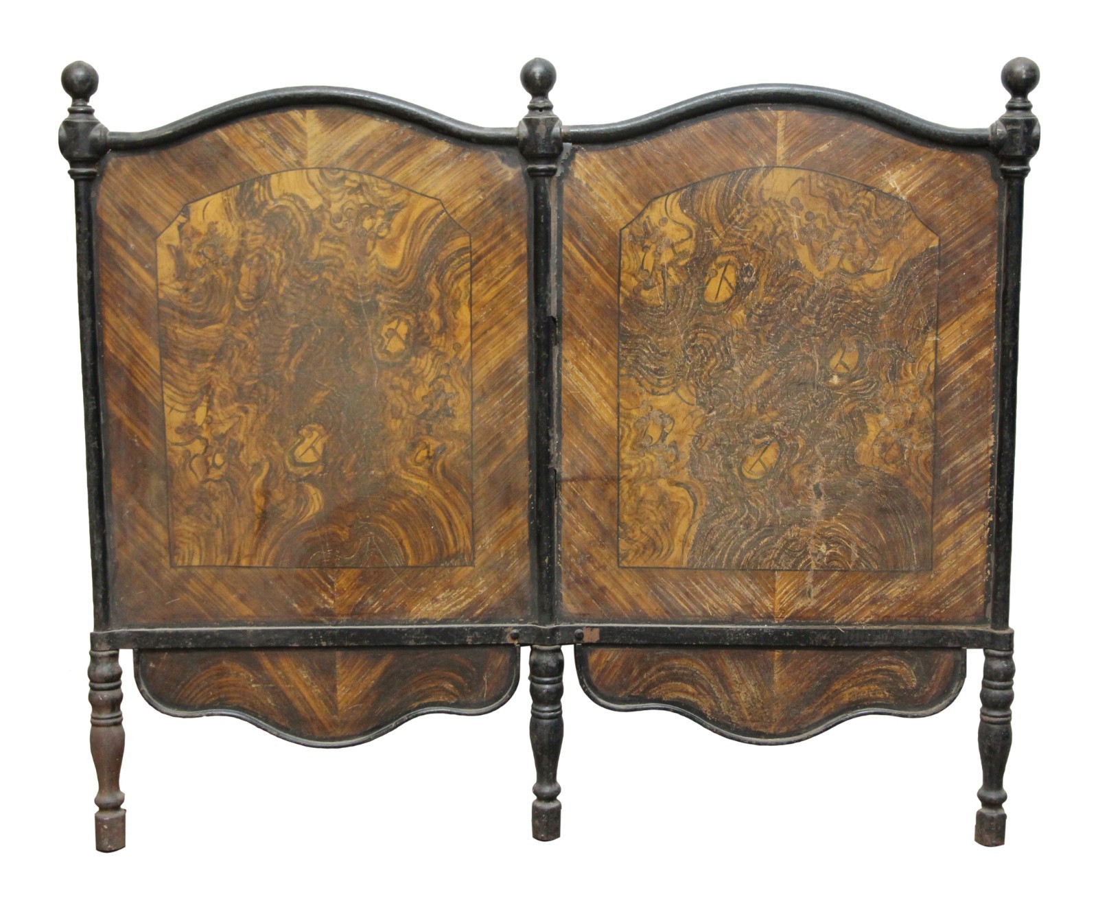 Antique Victorian Twin Bed Frame Set