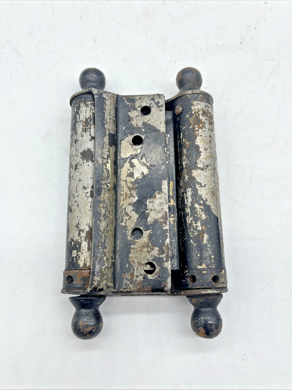 Lot of 4 Vintage Chicago Triplex & Steelcraft Japan Heavy Duty Hinges As Found