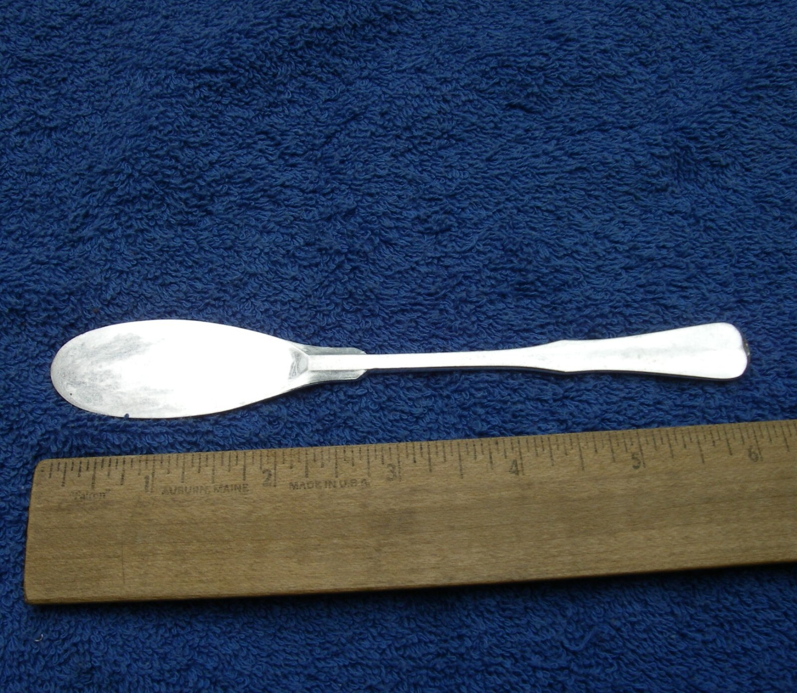 Good E. DRAGSTED Denmark FLAT BUTTER / PATE KNIFE-Tipped Pattern-No Mono