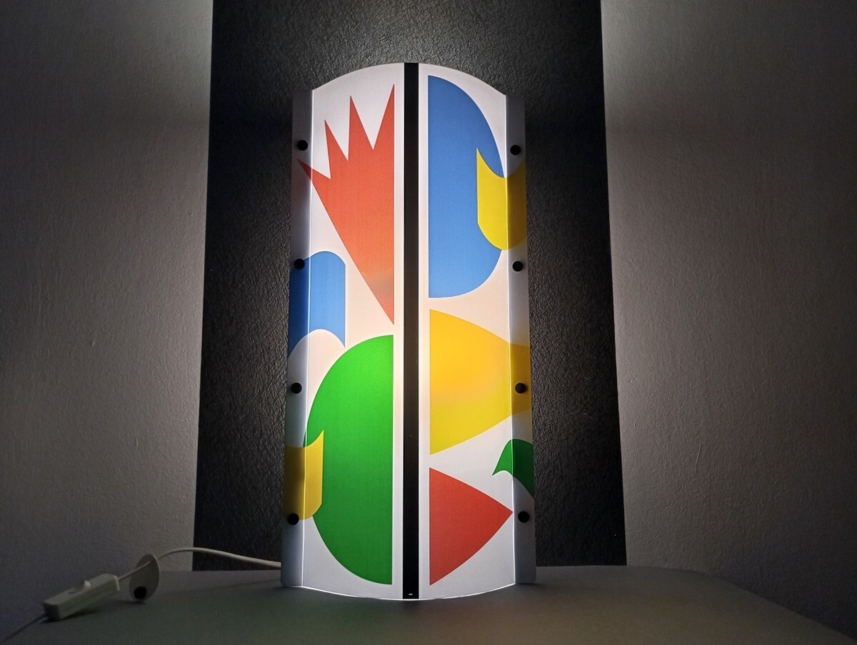 Alessandro Mendini postmodern lamp for Slamp 1980s