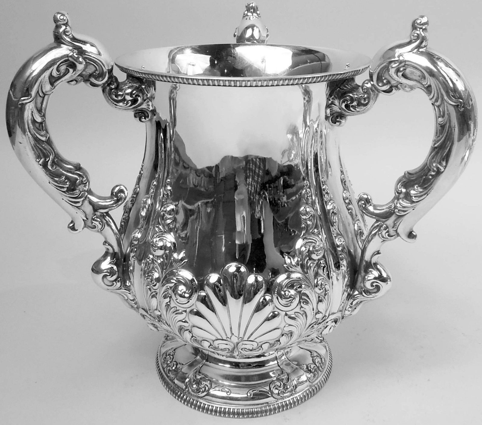 Frank W Smith Wine Cooler 1334B Loving Cup Trophy American Sterling Silver