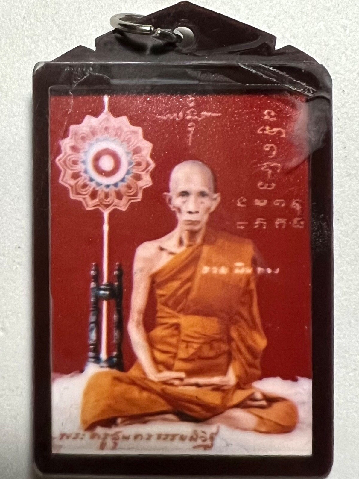 PHRA LP RUAY RARE OLD THAI BUDDHA AMULET PENDANT MAGIC ANCIENT IDOL#74