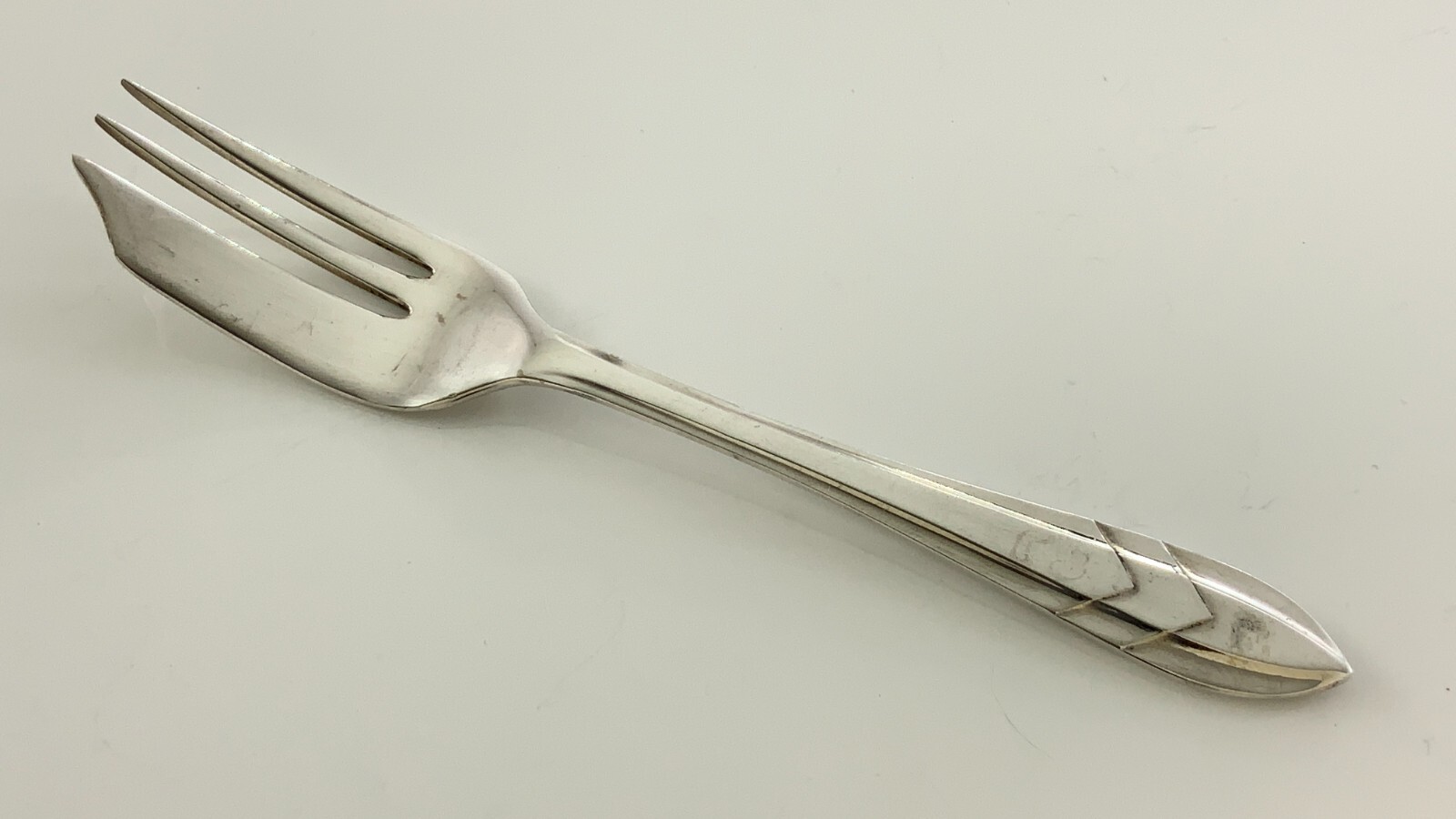 Sheffield England M.S. Ltd EPNS Loxley Pastry Fork Silverware 5in EE238