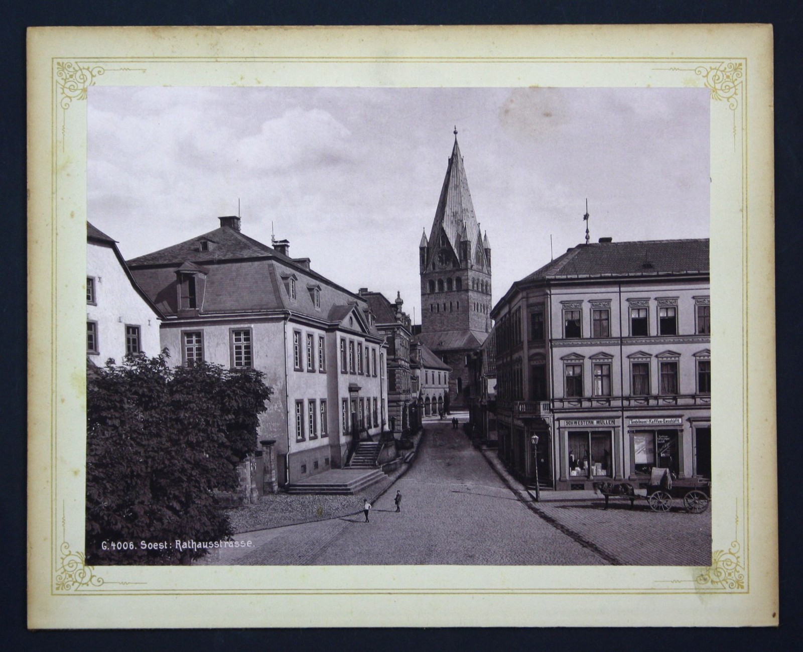 1890 Town Hall Church Soest North Rhine-Westphalia Arnsberg Photo Photography