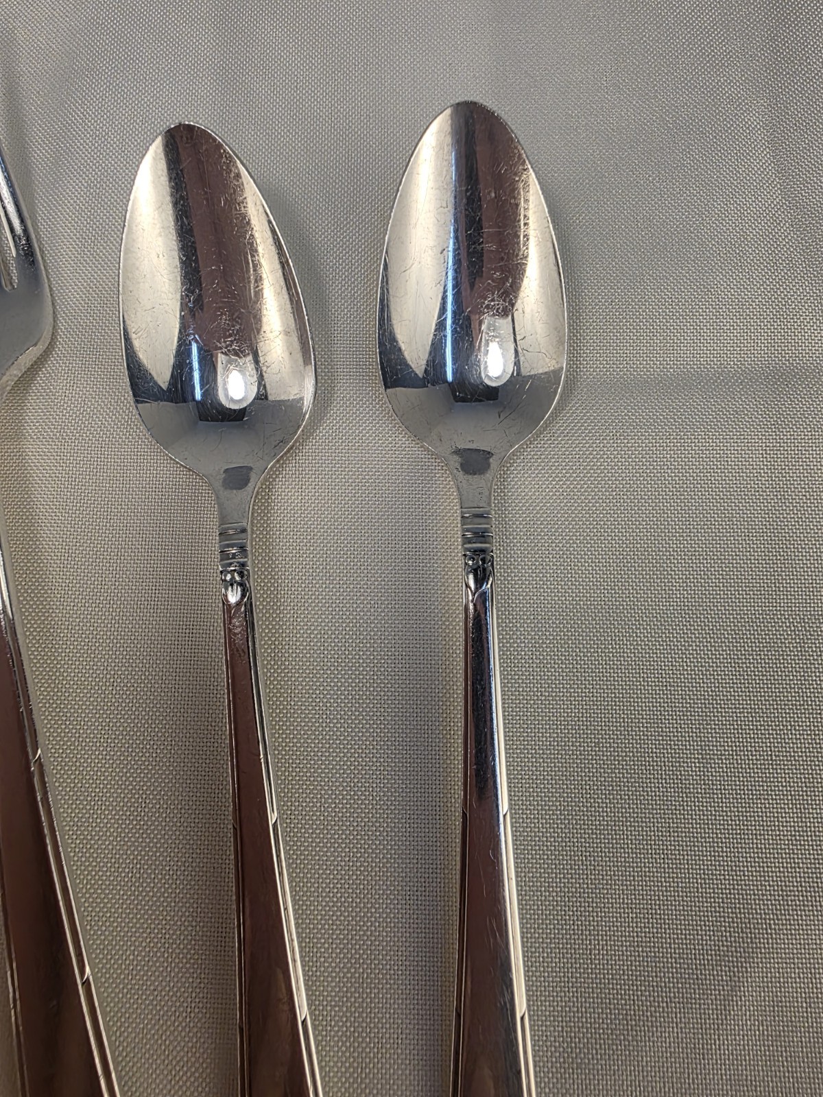 Antique Oneida Community Plate Berkeley Square 1935 Silverplate- Set Of 5 Flat