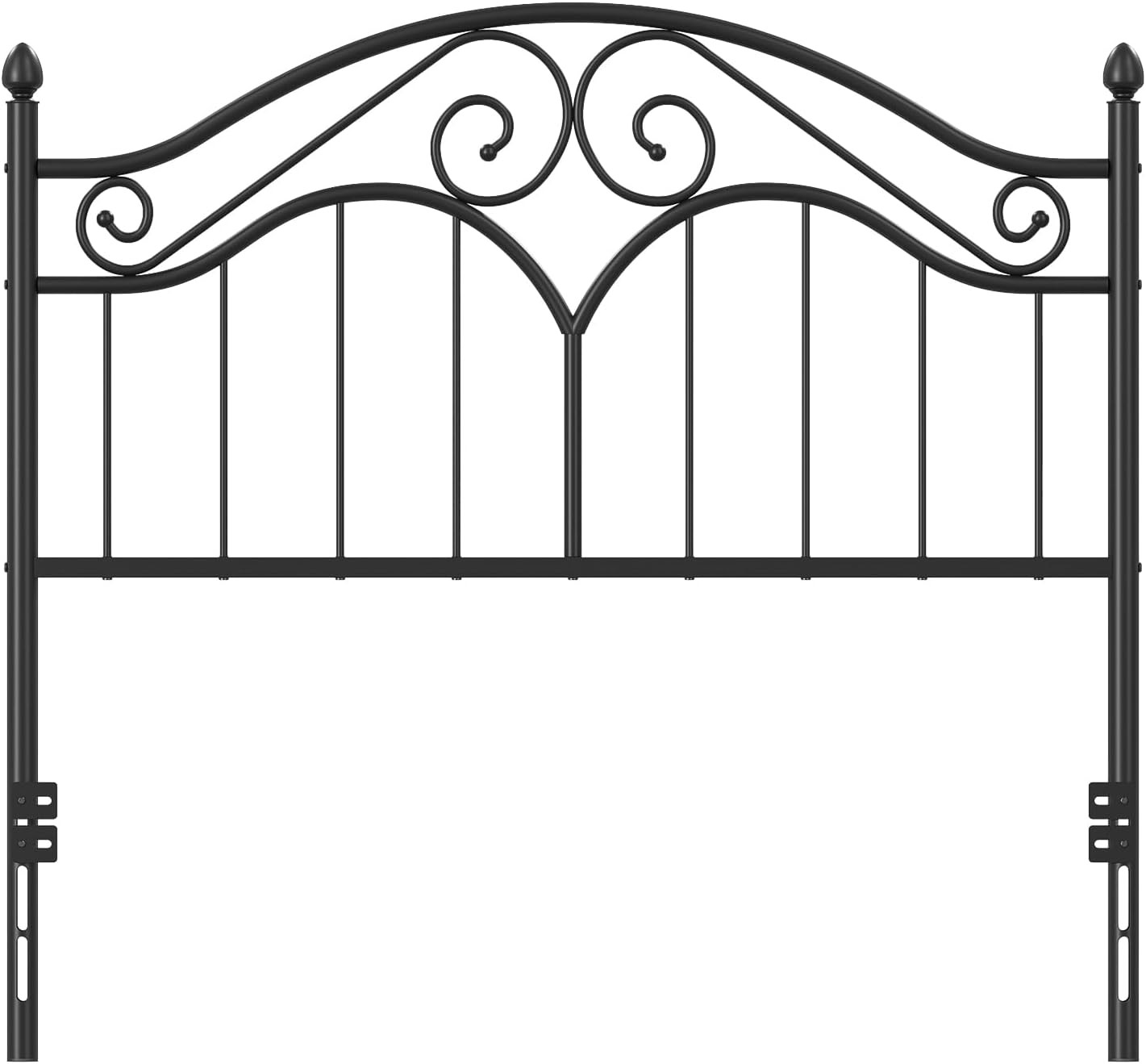 Headboard for Full Size Bed Frame, Vintage Platform Bed Metal Headboard Only New