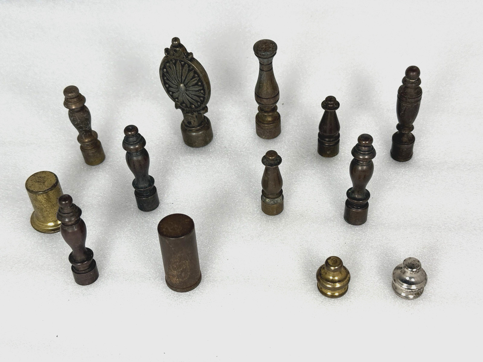 Lot of 13 Miscellaneous Vintage Topper Finials