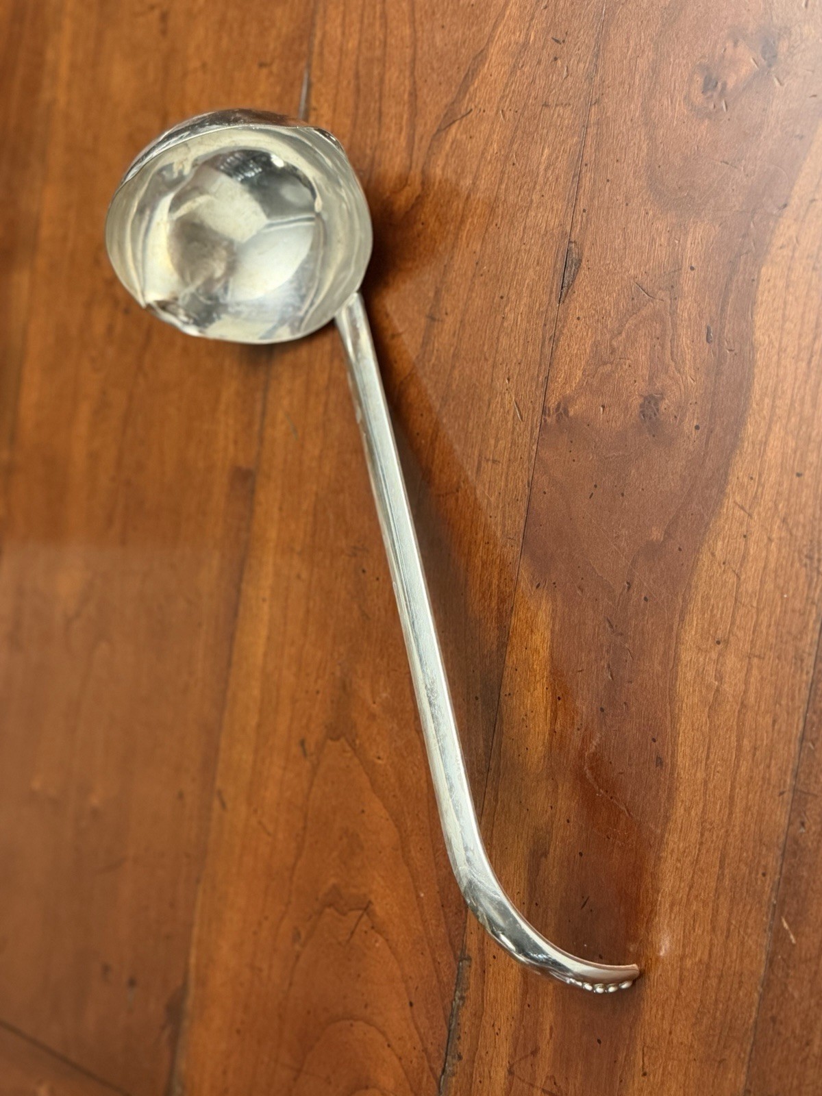 Napier Vintage Silver-plate Punch Bowl Ladle