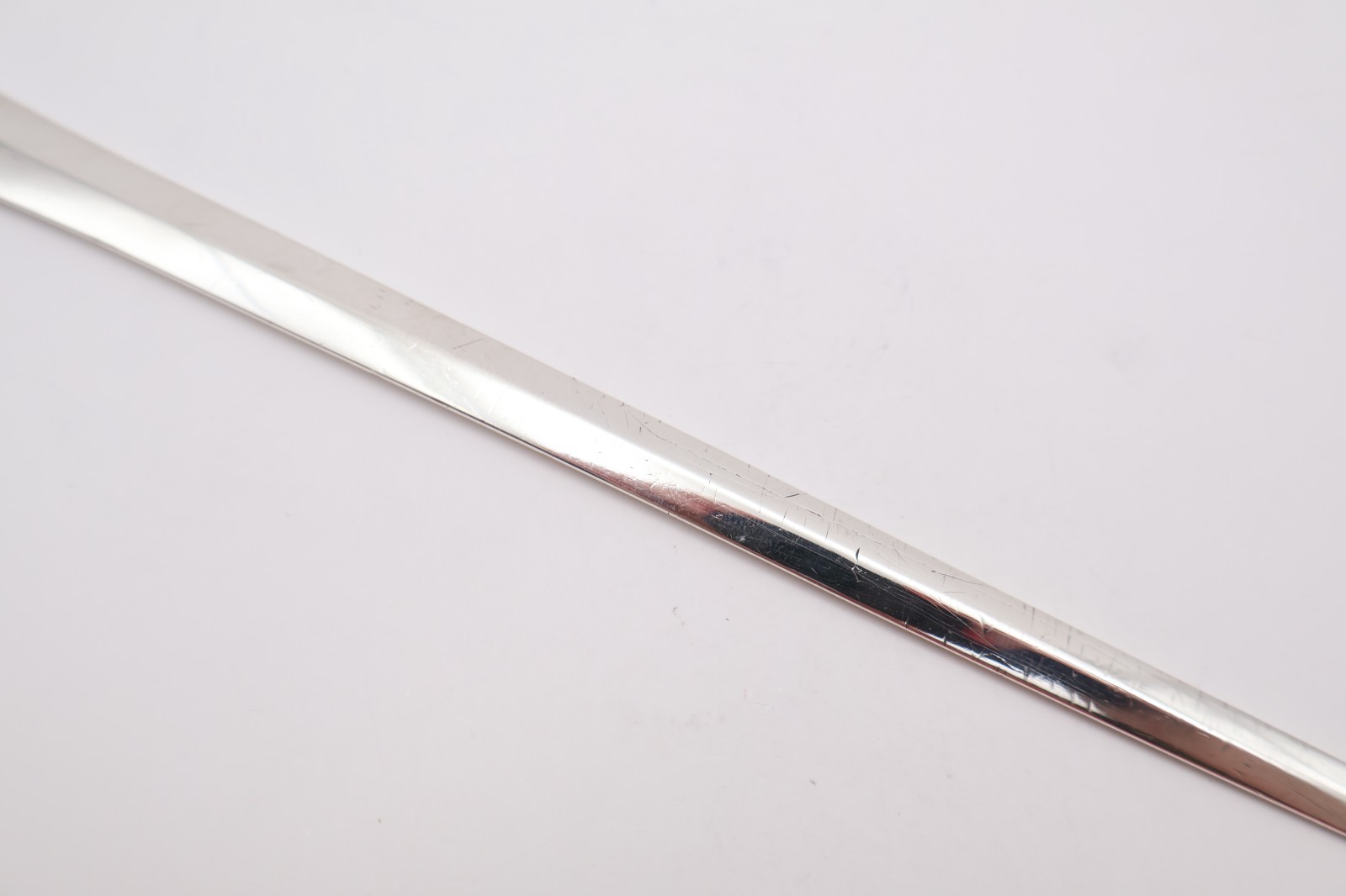 Quality Antique Georgian Solid Silver Hester Bateman Meat Skewer London 1788