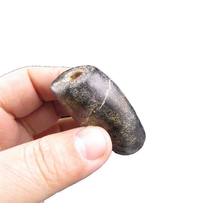 Chinese old jade,Hongshan culture,Collectibles,hetian jade,rare pipe, pendant D0