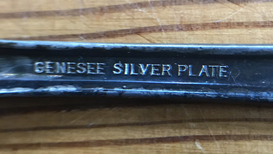 Mixed Patina Tarnish Vtg Mismatched Silverplate Genesee Walco Stainless Forks