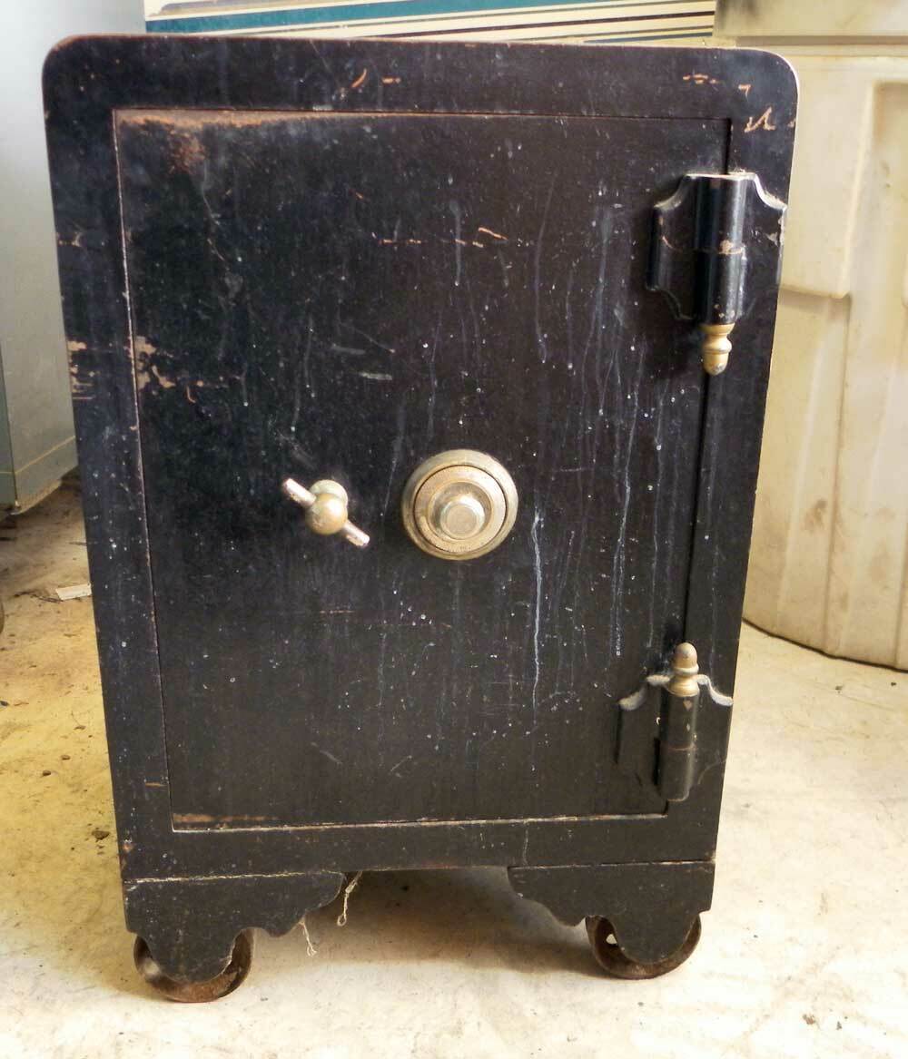 Antique Safe and Poster