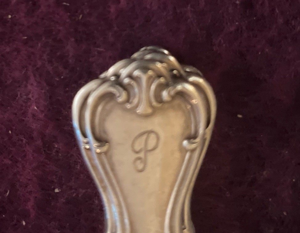 Old Company Plate Flatware Silverware 55 Pieces & Case/ Rose