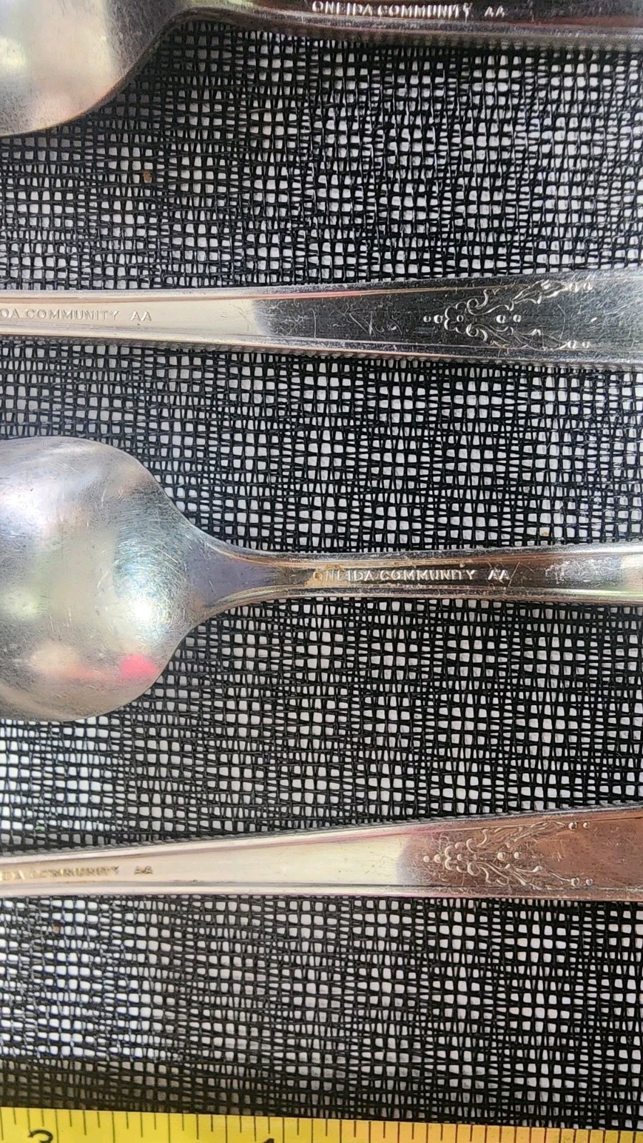 ✅️ LOT OF 6 VINTAGE 1940 LADY DRAKE SILVERPLATED TEA 🍵 SPOONS / TEASPOONS