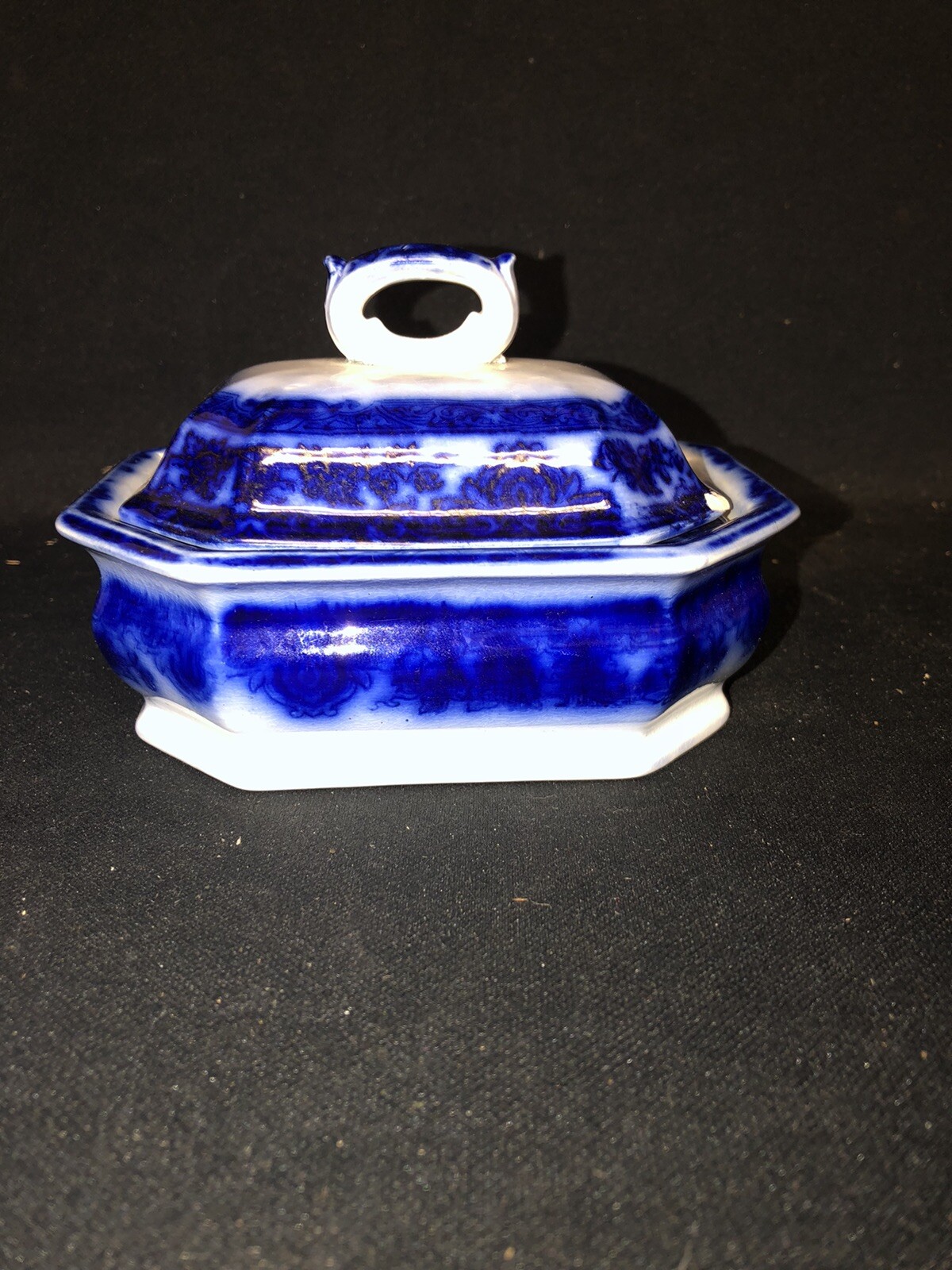 temple flow blue 3pc soap dish