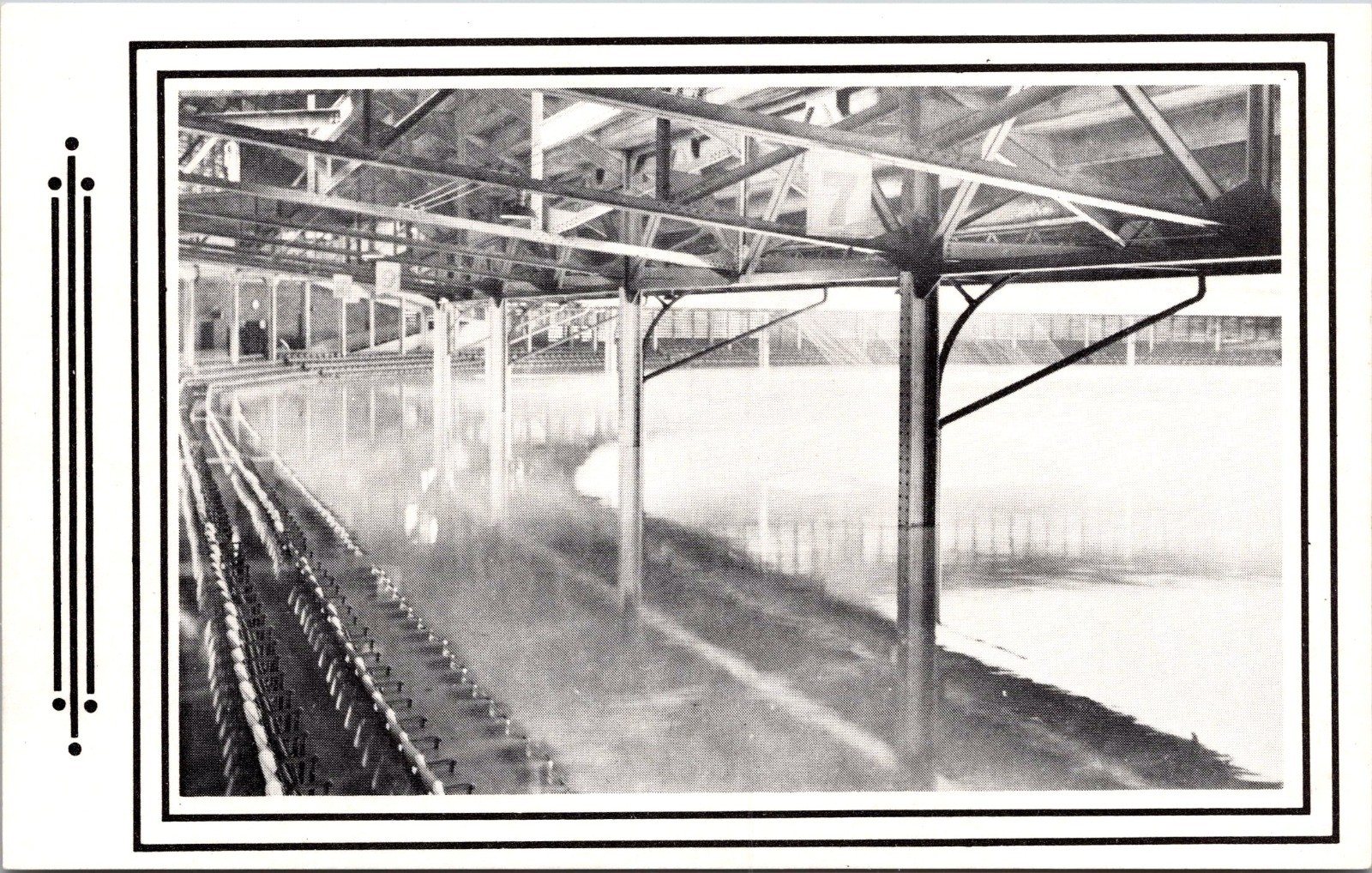 Cincinnati Crosley Field 1937 Flood Baseball Stadium Postcard