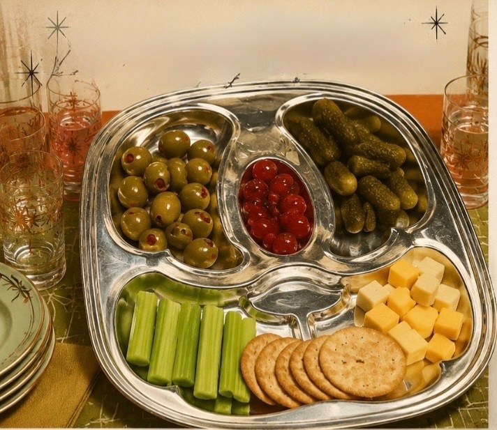 Vintage Kent Silversmiths Silver-Plated Serving Platter