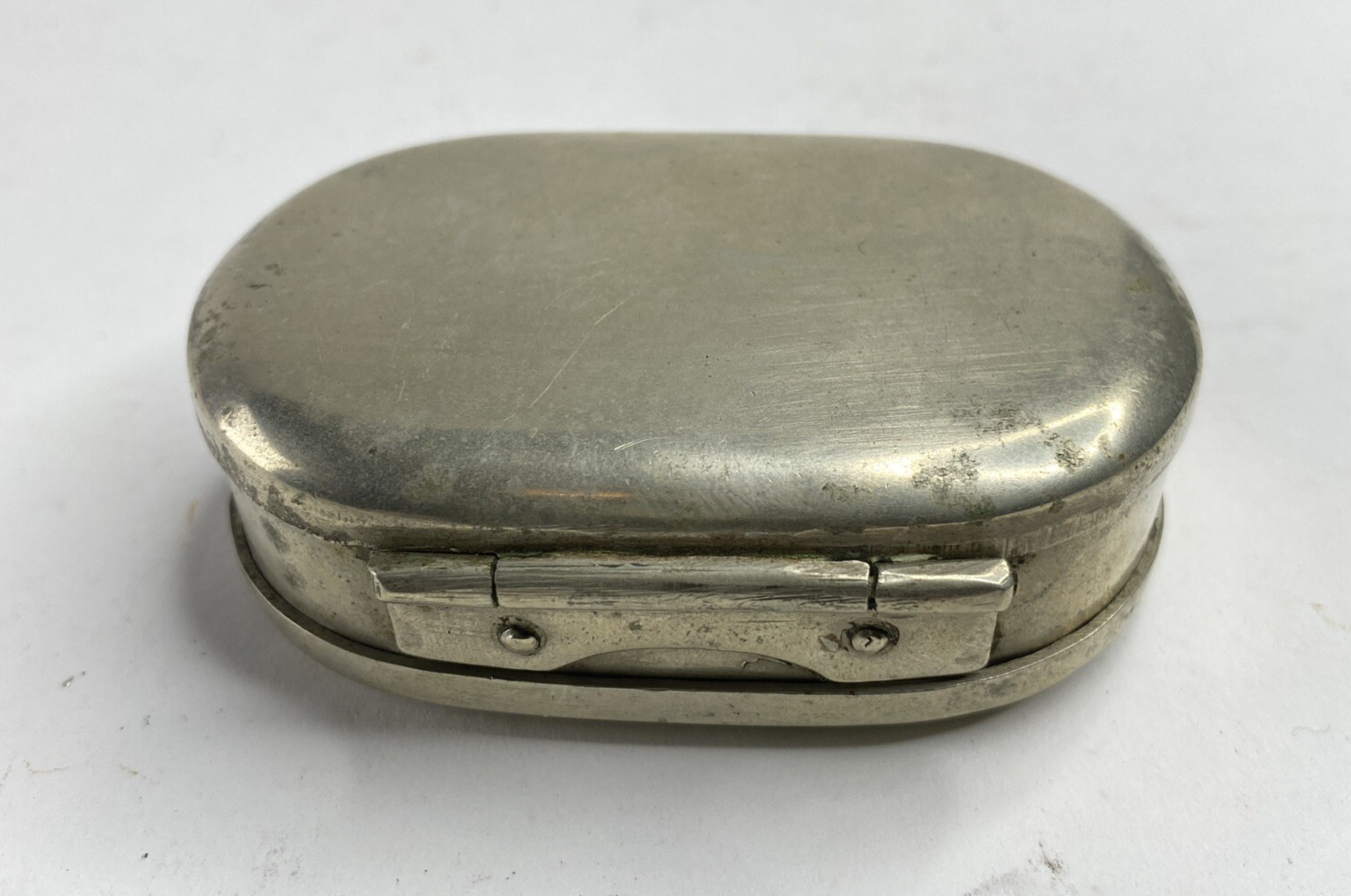 Antique Silverplate CARL KEIJSER VESTERAS Box Compact Double Sided Sweden