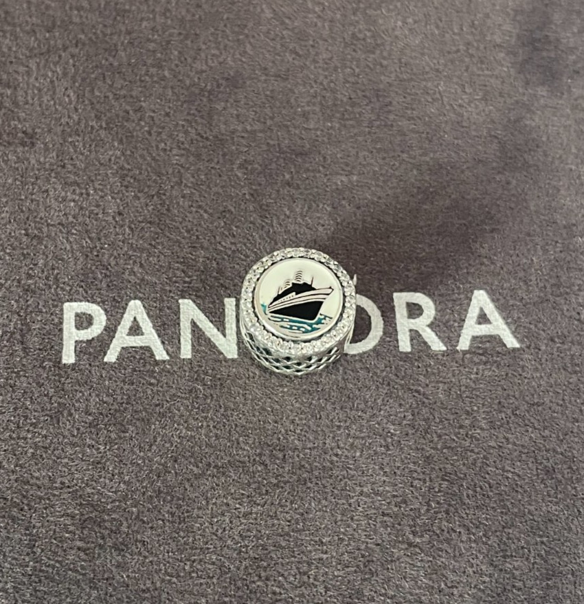 Alaska Cruise Ship Exclusive Charm by Pandora S925 Sterling Silver Pre-owned