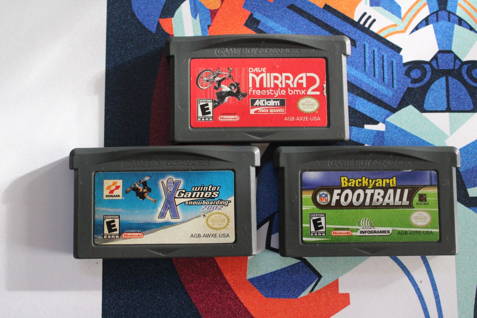 Gameboy Advance Games Bundle – Sports Games Bundle
