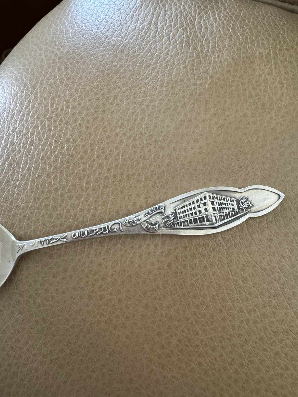 Sterling Silver Spoon from the Bret Harte Inn Grass Valley, California