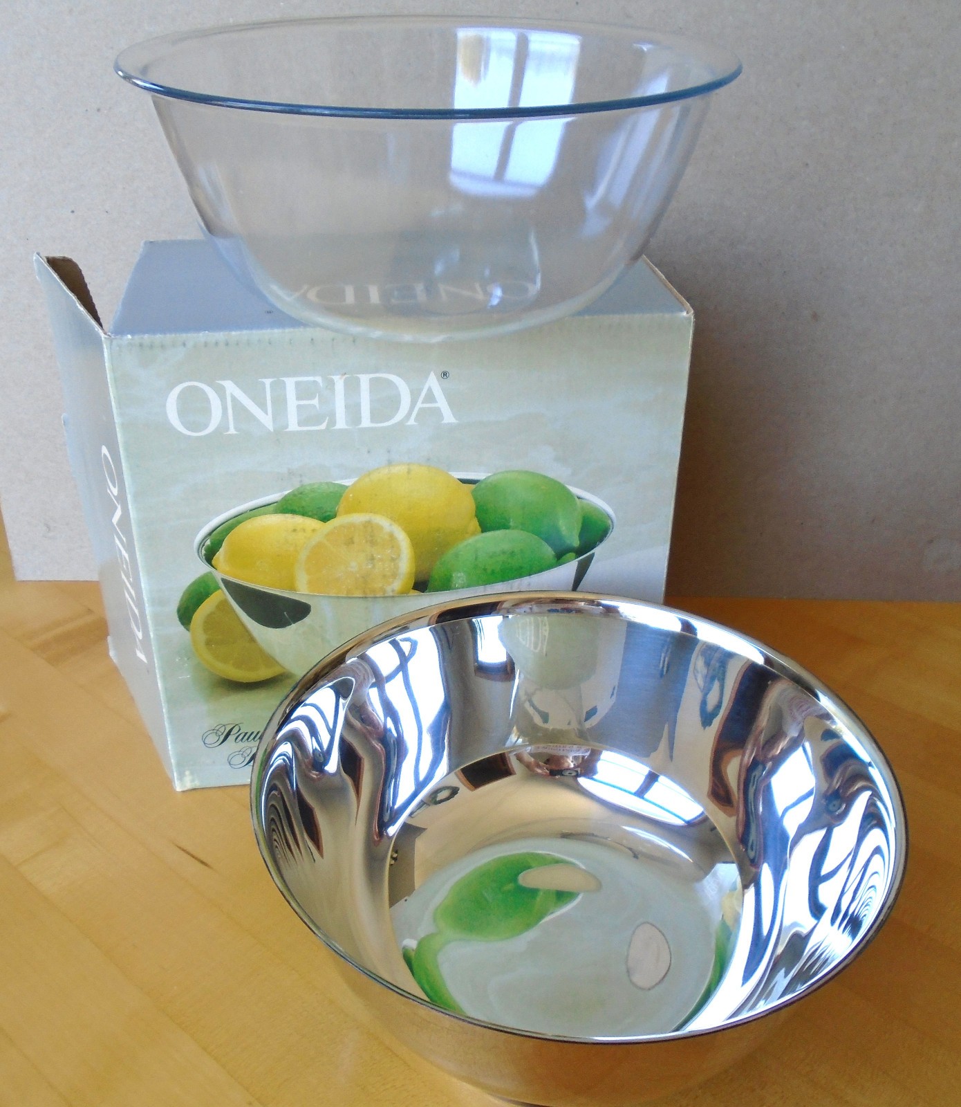 Vintage Oneida Silver Plate Paul Revere Reproduction 8″ Silver Footed Bowl