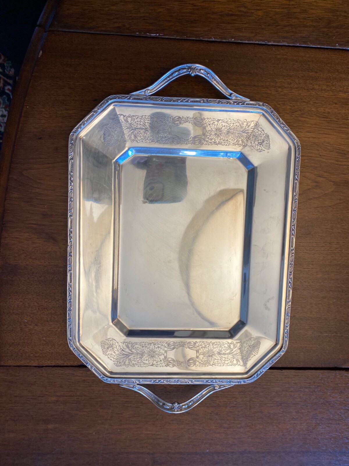 ROCKFORD & Co Silver Plate SERVING TRAY 6029