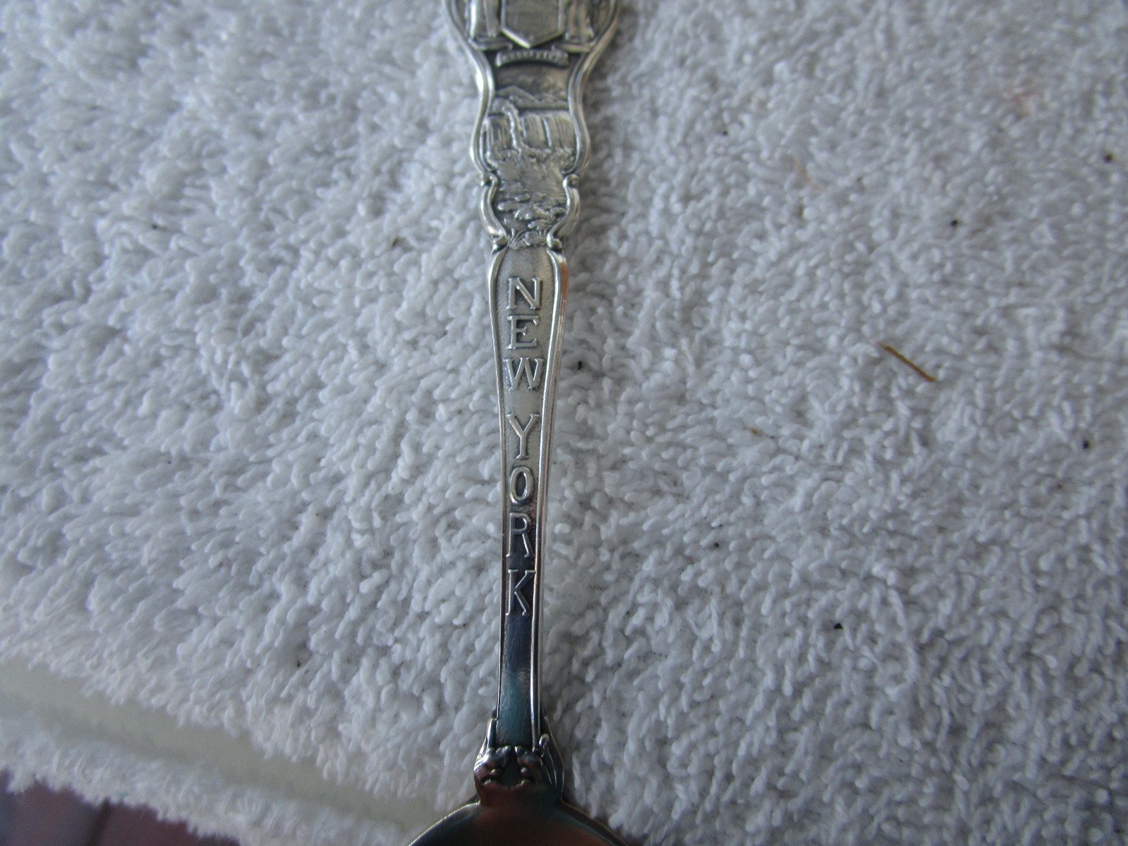 VINTAGE~[ P&B A-I-+ ]~ Silver Plated~” Niagara Falls, New York” Souvenir Spoon!!