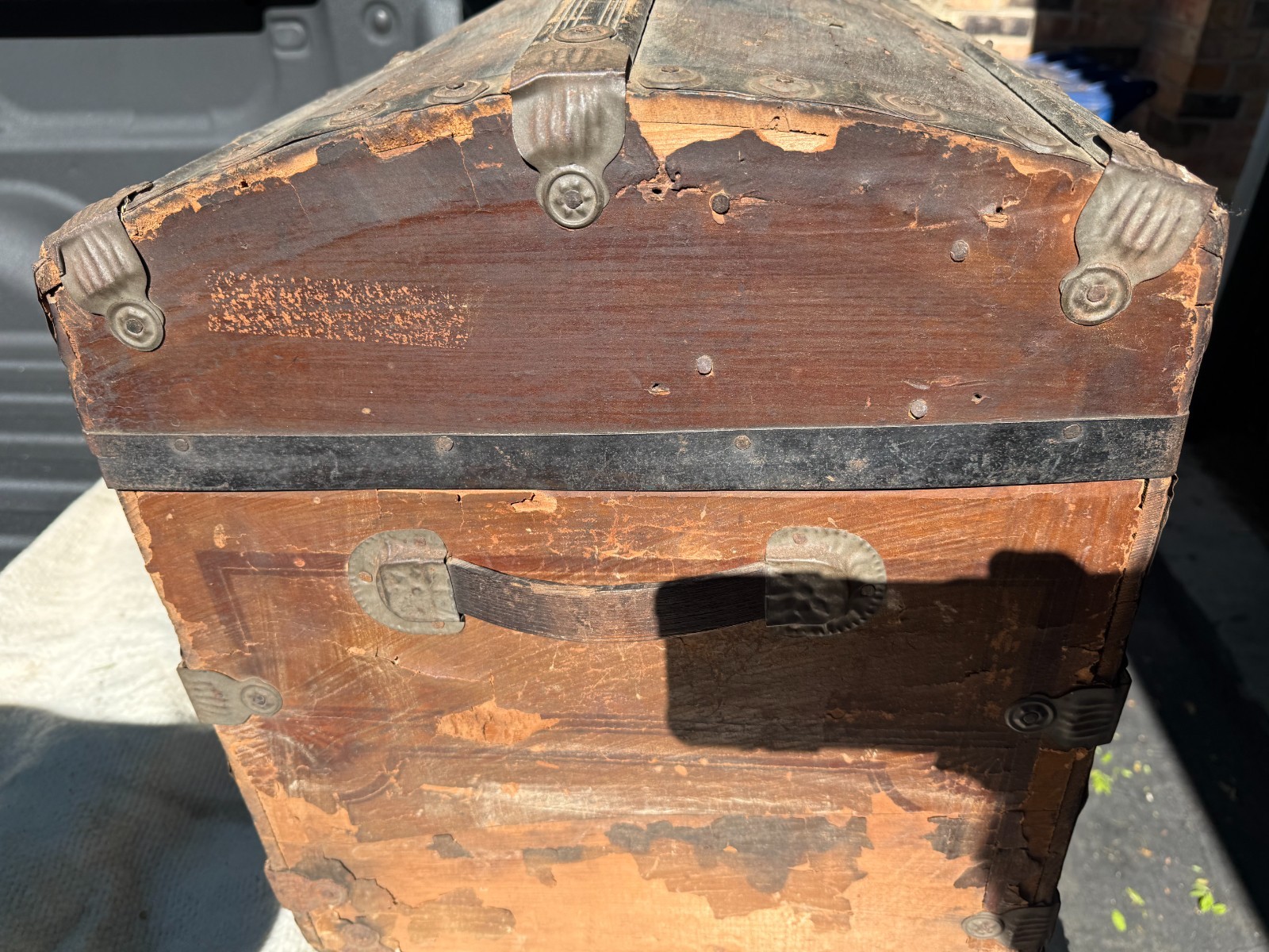 Antique Steamer Trunk