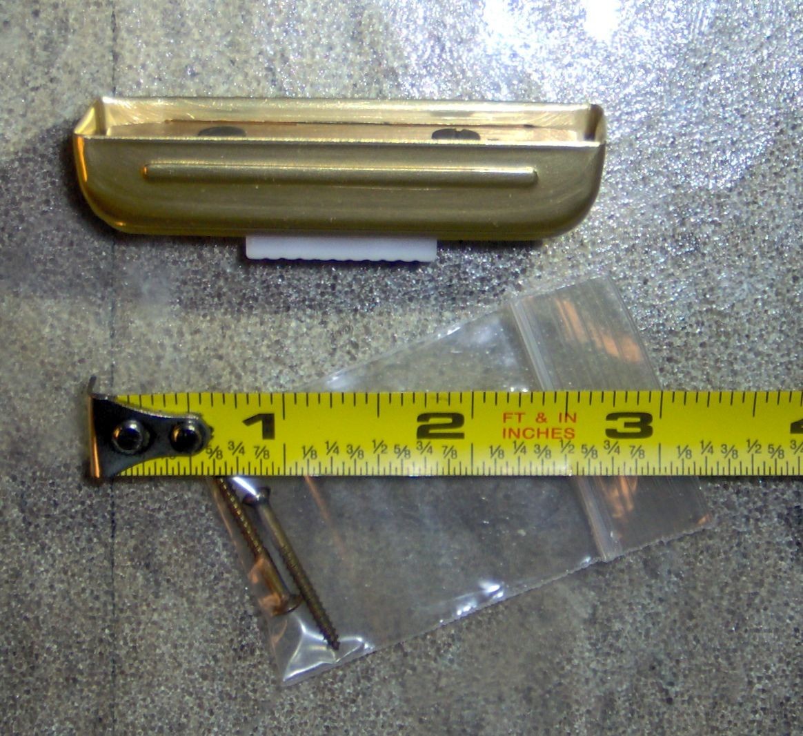 Lighted Metal Push Button Eagle Gold No. 137 for Doorbell 2-3/4″ tall X 1″ wide