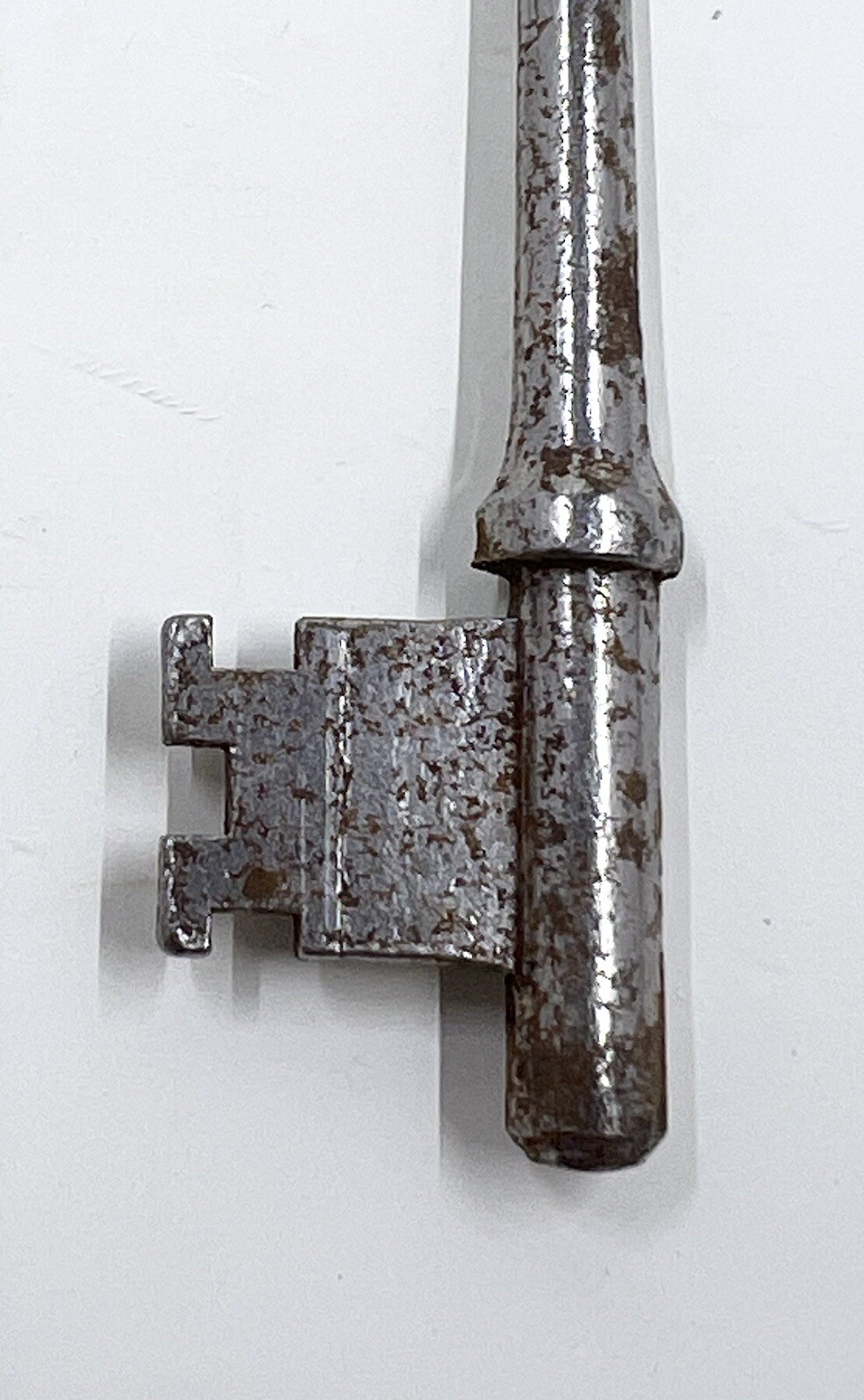 Antique Fancy Ornate Barrel Metal Steel Skeleton Key 2.5″