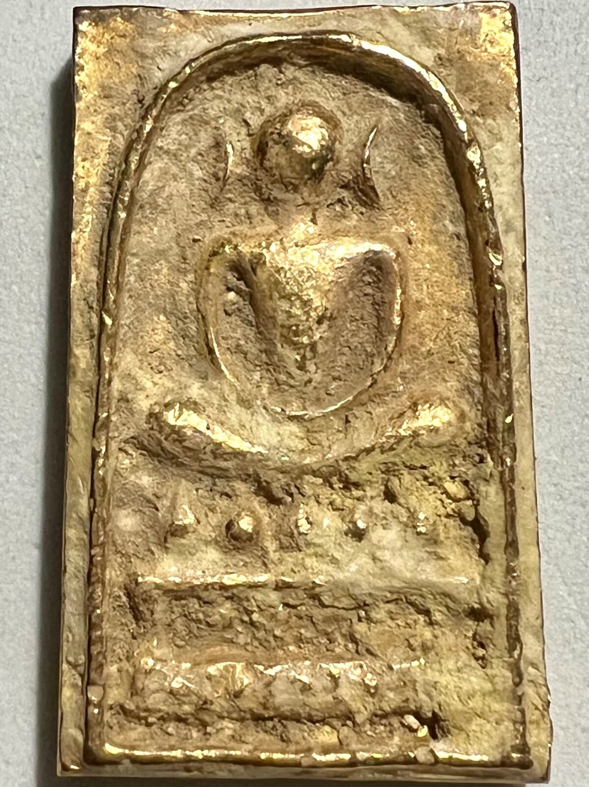 PHRA SOMDEJ KAISER LP RARE OLD THAI BUDDHA AMULET PENDANT MAGIC ANCIENT IDOL25 C
