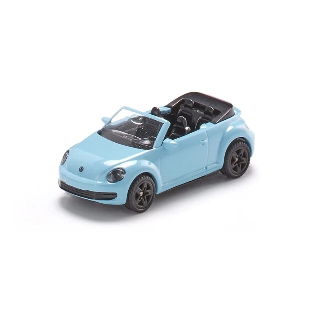siku 1505, VW Beetle Convertible, Metal/Plastic Light Blue, Toy car for Children