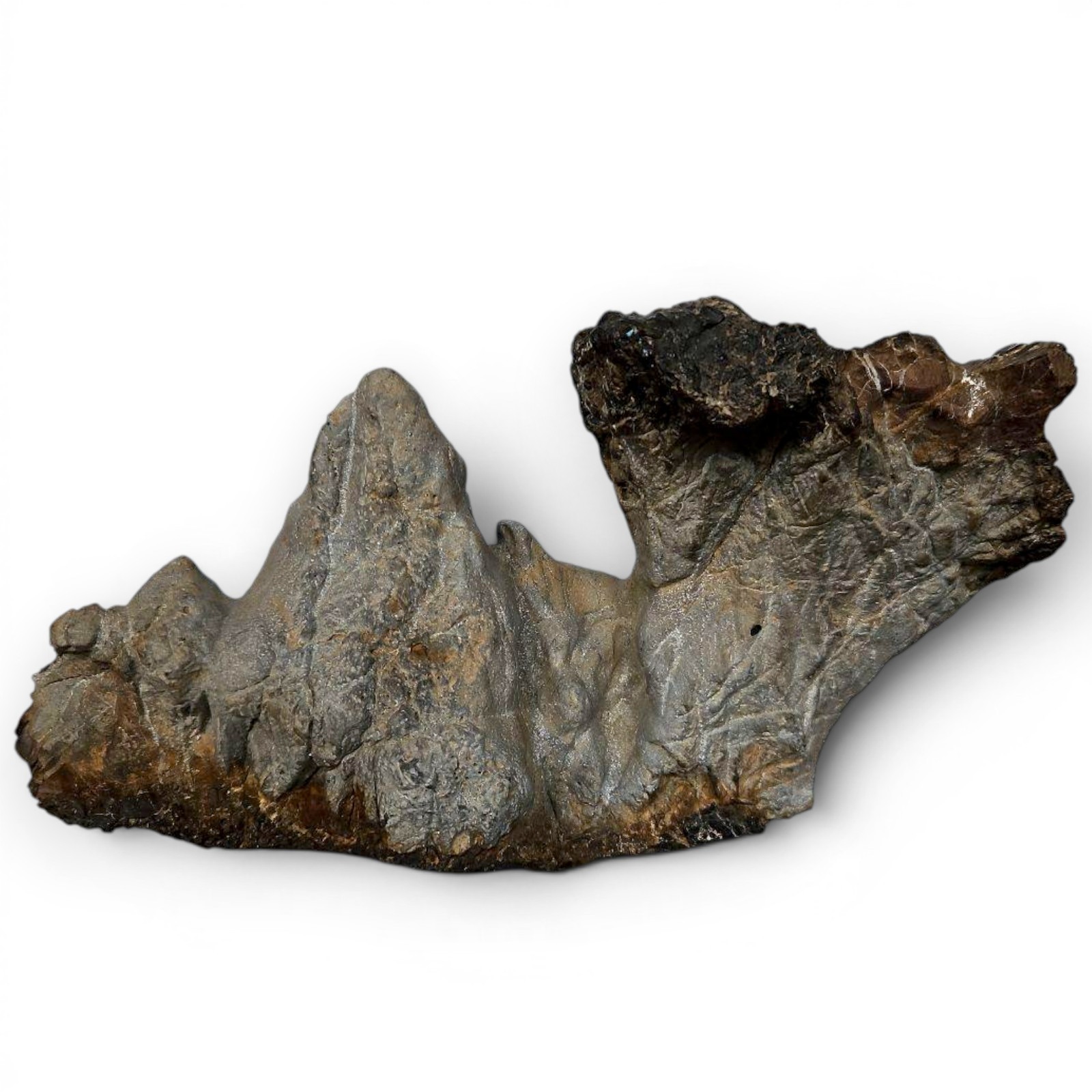 Suiseki Natural Stone Japanese Viewing Landscape Rock Mountain Bonseki 8.2 inch