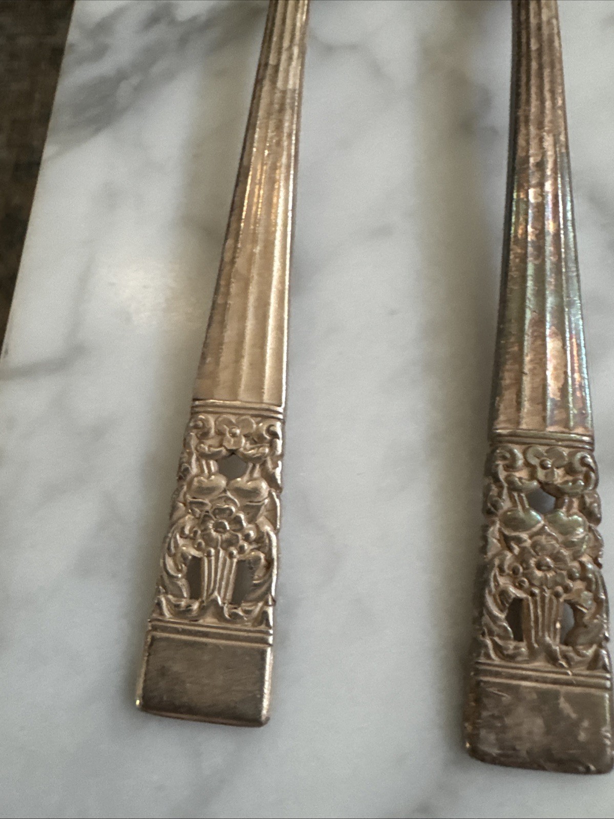 Oneida Community CORONATION Teaspoons Spoons Silverplate Set Of 6