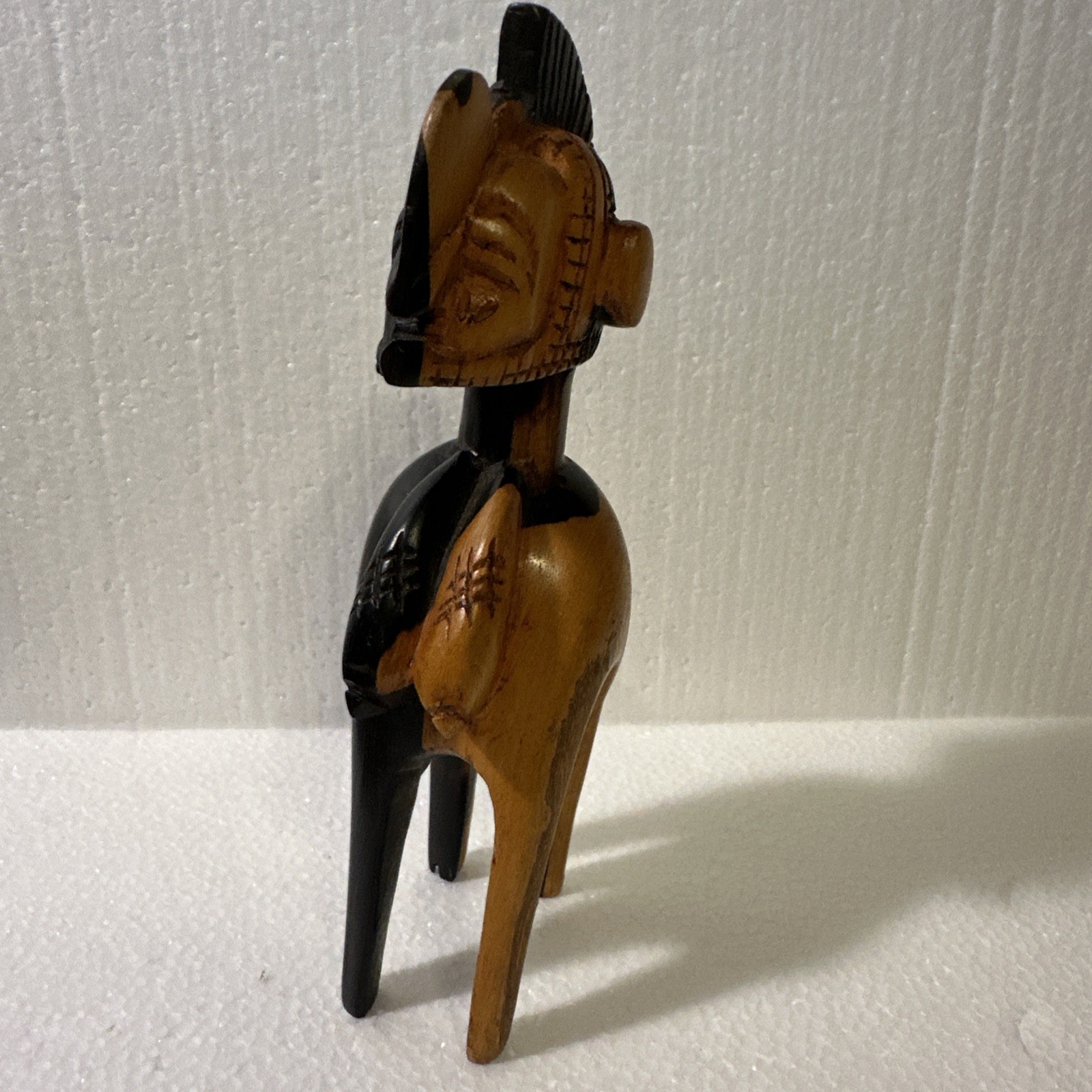 Vintage African Small Baga Nimba Female Headdress Shoulder Mask
