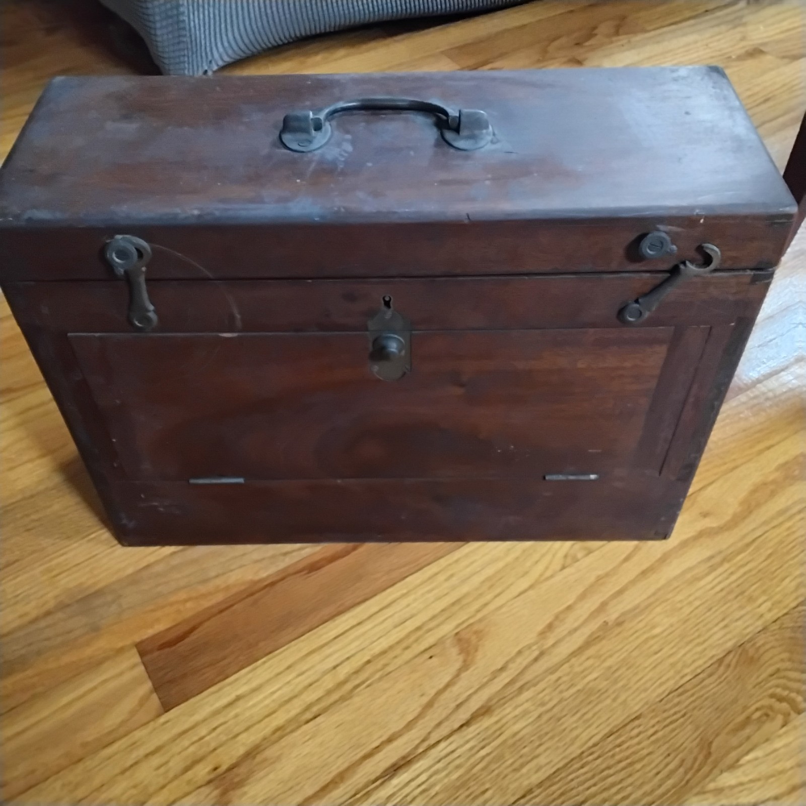 Antique Wood Mystery Box