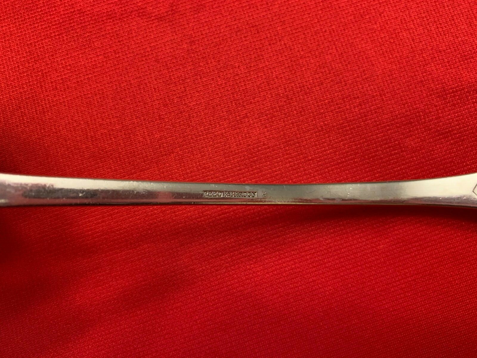 PEARL by Reed & Barton Figural Dancing Woman Silverplate 12″ SOUP LADLE 1898