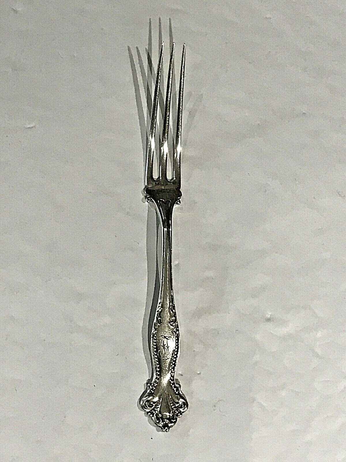 Hope by Howard Sterling Silver Berry Fork 4 3/4 in. Monogram ” FL” 10g